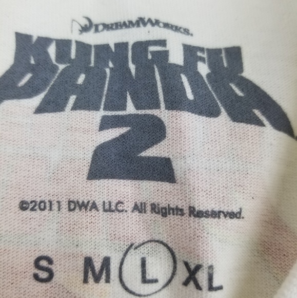 2011 Kung Fu Panda Large Print Movie Promo Shirt - Picture 3 of 3